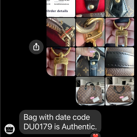 Louis Vuitton speedy 30 bandouliere especial edition - Picture 4 of 12